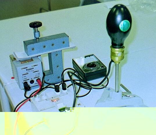 Lampada ai vapori di mercurio.